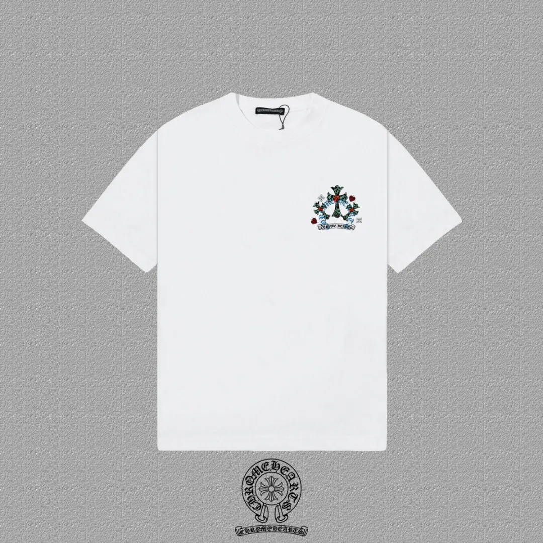 [CH ] 2026FW T LOGO Premium 26s Same Style ：Black White Green Size：S M L XL 2XL